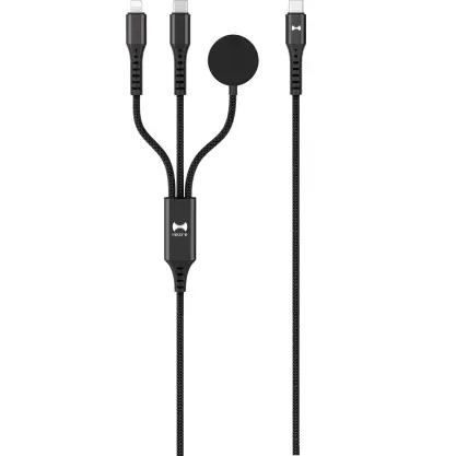 Hezire Hcable Ultimate 3 IN 1 Universal charging Cable 1M